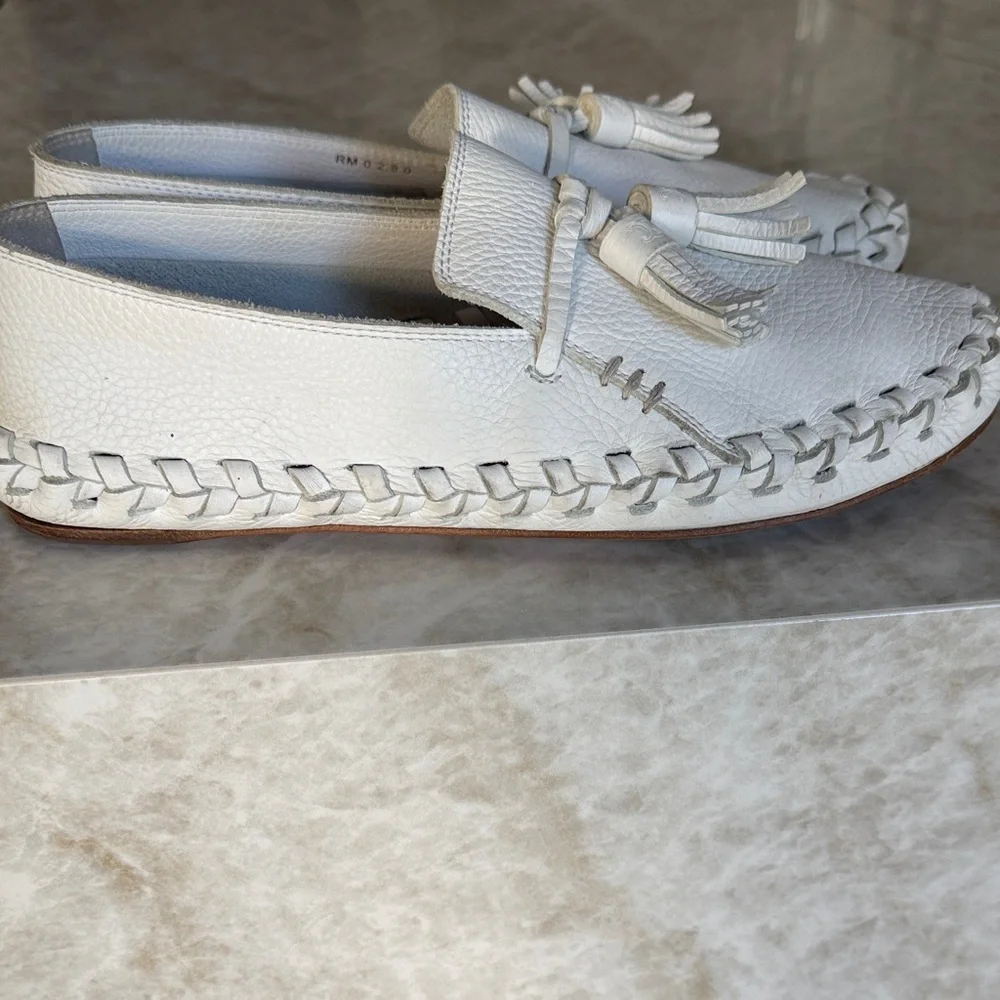 Celine Marlou White Moccasin - Picture 3 of 7